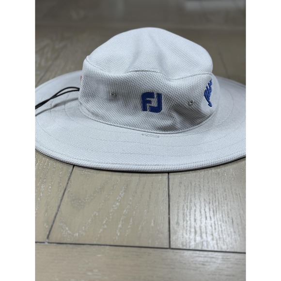 Titleist Hat Boonie One Size Gray Pro V1 FJ Golf Wide Brim Mens Sun Hat - Picture 4 of 8